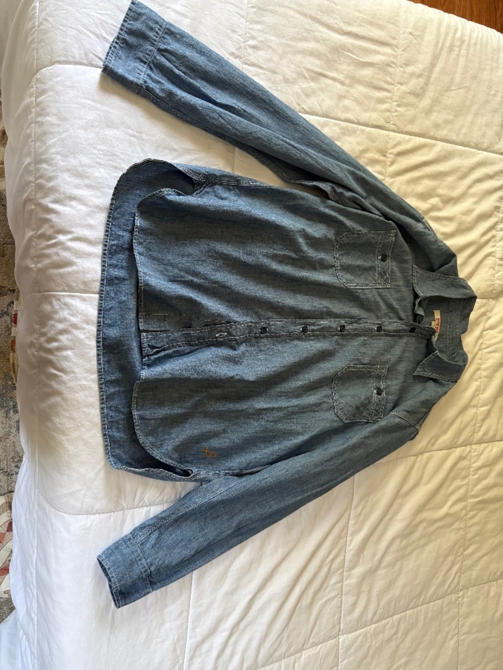 Birdwell Beach Britches men’s chambray work shirt